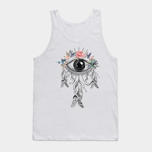 Eye Boho Abstract Tank Top